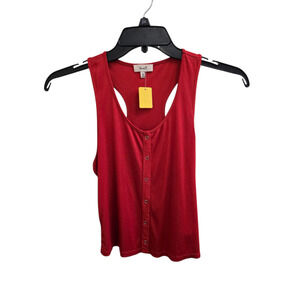 NWOT L red Love J Tank Top